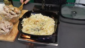 Гедлибже! Очень нежная, сочная, окруженная ароматной подливой курица по-кабардински.