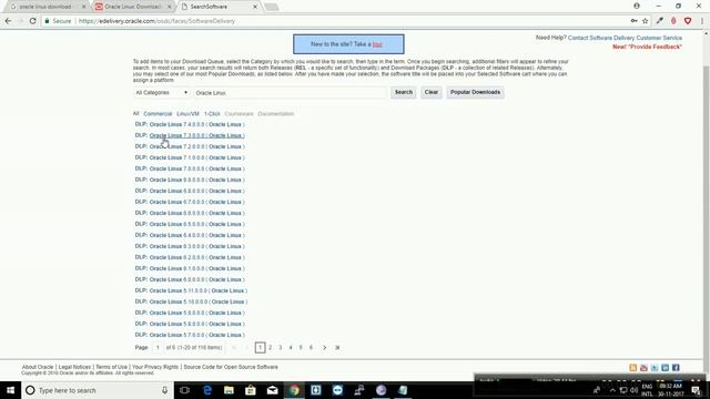 How to Download Oracle LInux from Internet. смотреть онлайн