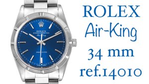 Rolex Air King 34 mm ref 14010 - обзор ретро модели часов от Rolex