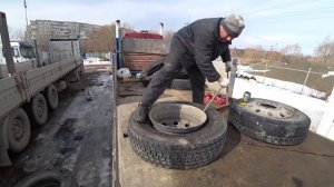 Новые шины!   Проект супер Зил