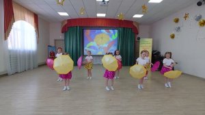 МБДОУ" Лёвушка" Танец "Теплые лужи", автор А.Ермолаев, подготовительная группа Малинка, 6-7 лет