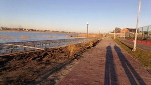 Карасук. Строительство набережной озера Банное. ч.2