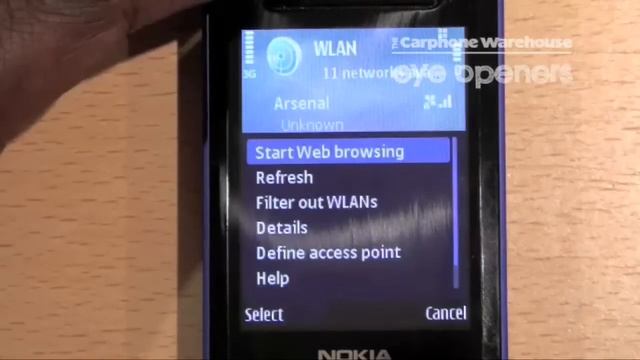 How to connect to WIFI on the Nokia Series 60 смотреть онлайн