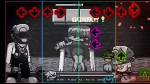 фнф мод на андроид эгзде Марио патом ищо пакажу песни в моду