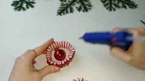 Рождественское украшение ? Ёлочная игрушка из фома. Christmas Tree Decorations from Glitter Foamira