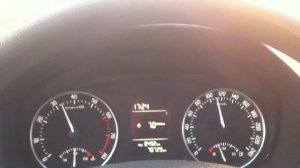 Skoda Octavia A5 2010 1,6MPI обороты на 5 передаче