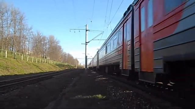 Электропоезд ЭР2Т-7232 (экспресс) смотреть онлайн