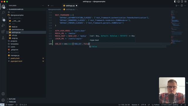 How to use S3 storage with Django REST framework