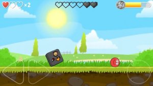 Red Ball 4  . Прохождение первого БОССА . БОСС «Зелёные холмы» . Red Ball 4 . Passing the first BOS