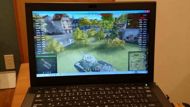 World of tanks on laptop sony vaio s смотреть онлайн