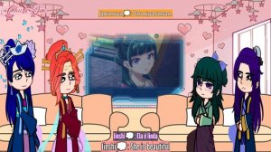 ⚕️💉|| Past The Apothecary Diaries react to Maomao || ⚕️💉 Maomao x Jinshi || gacha react |