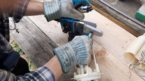 Как одеть трубку на бензонасос.