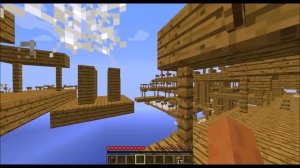 Minecraft: Sky-Mine Survival: Custom World Spawn Survival Map