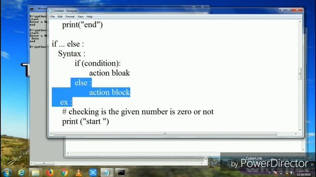 Technical . Python tutorial - 5 Python control statement s if,if...else,if..elif...else in Python