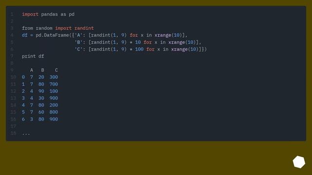 Selecting with complex criteria from pandas.DataFrame смотреть онлайн