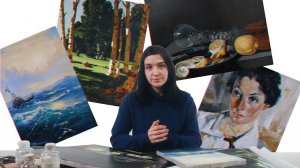 Промо онлайн-курса «Копируем мастеров. Масло»