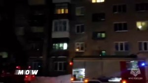В центре Новосибирска из-за взрыва газа обрушились два подъезда пятиэтажки.