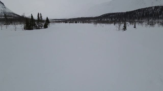 Хибины - первый выгул квадрика. Учусь летать. смотреть онлайн