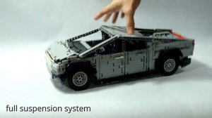 Lego Technic Tesla Cybertruck 1:15 MOC with instructions