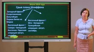 10 класс. История. Первая мировая война
