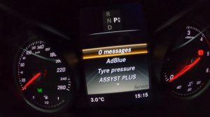 How to Check Service Info on Speedometer Display in Mercedes V Class W447 ( 2014 - now )