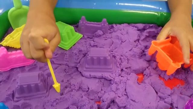 Кинетический песок Песочница дома смотреть онлайн