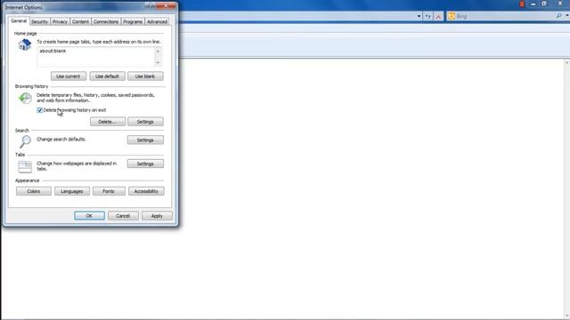 How to delete Browsing History on exit in Internet Explorer смотреть онлайн