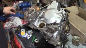 SUZUKI Burgman 250 Ремонт от коленвала ч2