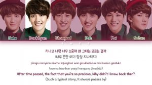 EXO (엑소) - First Snow (첫 눈) (Han|Rom|Eng) Color Coded Lyrics/한국어 가사