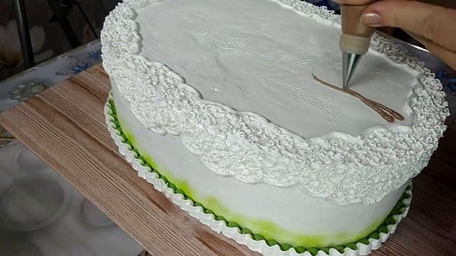 Торт с букетом сирени смотреть онлайн