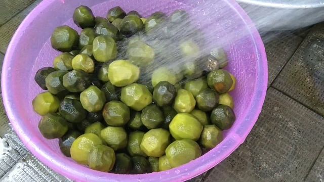 Ореховое варенье из зелёных грецких орехов? Самое вкусное варенье из грецкого ореха. Азербайджански