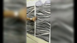 Монтаж гибкого камня на стену