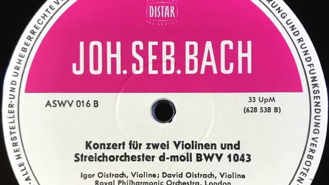 NEUFFER Die Stimme des Arztes, BACH Konzert für zwei Violinen BWV 1043 смотреть онлайн