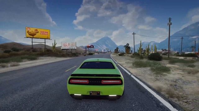 2018 Dodge Challenger SRT Demon [Add-On] - 4K Реалистичная Графика в ГТА 5 NaturalVision Evolved Мо смотреть онлайн