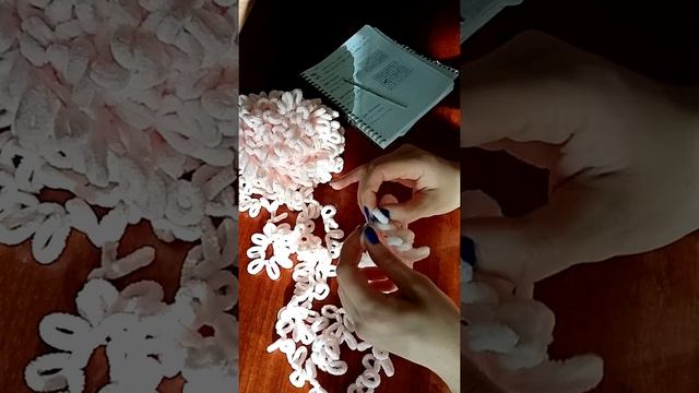 мастер класс.узор косичка из Alize Puffy Fine
