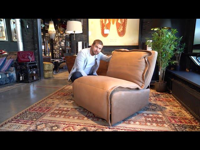 Кресло-реклайнер Steven Compact Recliner Chair, Halo est. 1976