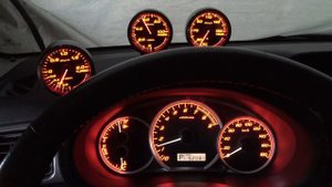 Приборка оптитрон Subaru Forester SH 9 turbo