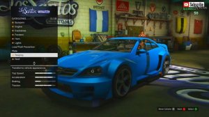 GTA 5 Secret Paint Job - CARNIVAL BLUE Respray - GTA 5 Custom Guide In GTA V Online