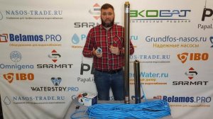 Обзор скважинного насоса Belamos tf3-200 с кабелем 80 метров