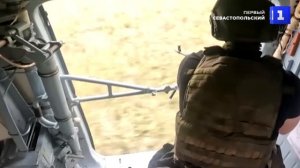 Вертолёты Ми-28 уничтожили пункты управления и технику ВСУ