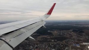 Посадка Airbus A320 в аэропорту Шереметьево