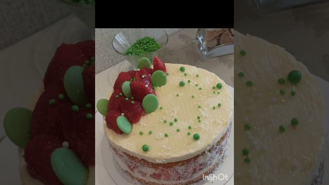 Летний Клубничный торт Фрезье