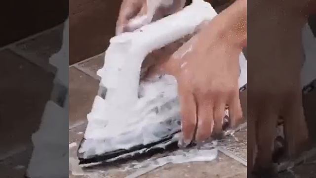 Что делать если поцарапалась подошва утюга смотреть онлайн