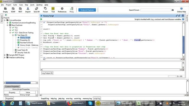 SoapUI Groovy Script-Data Driven Testing-SoapUI Tutorial-Soapui For Beginners-SoapUI-Groovy-Excel