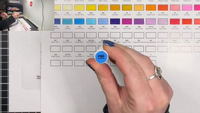 Ohuhu 72 Honolulu Brush Marker Set Blending Swatch смотреть онлайн