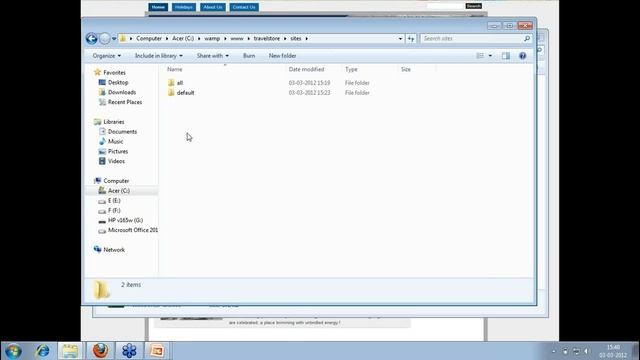 PHP Drupal Implementation - Drupal Environment