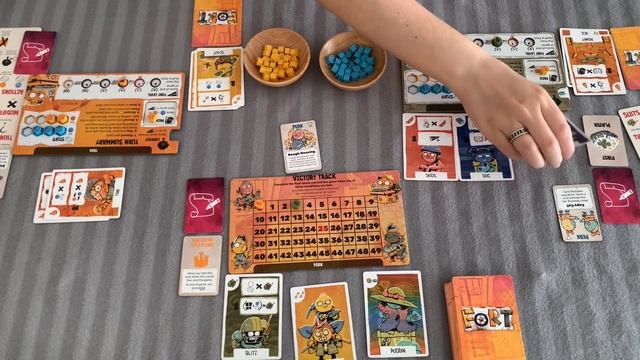 Понастолим в игру Fort: летсплей + мнения о настольной игре