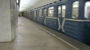 Состав из вагонов 81-717.5/714.5 ст. Петровско-Разумовская