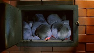 Банные печи РОДЕС. Кирпичные печи на дровах.