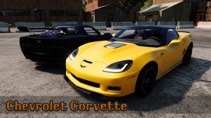 Мод Chevrolet Corvette C6 ZR1 для BeamNG.drive